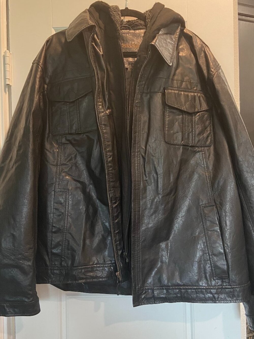 Vintage St John's Bay Leather Jacket